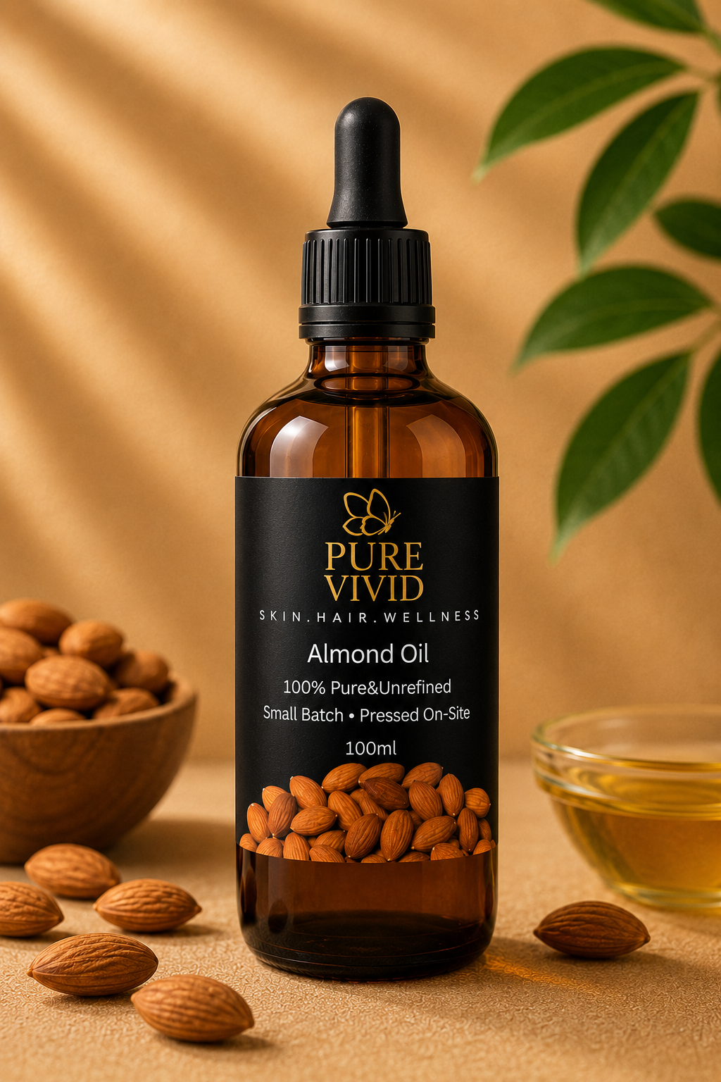 Home Extracted Almond Oil - 100ml