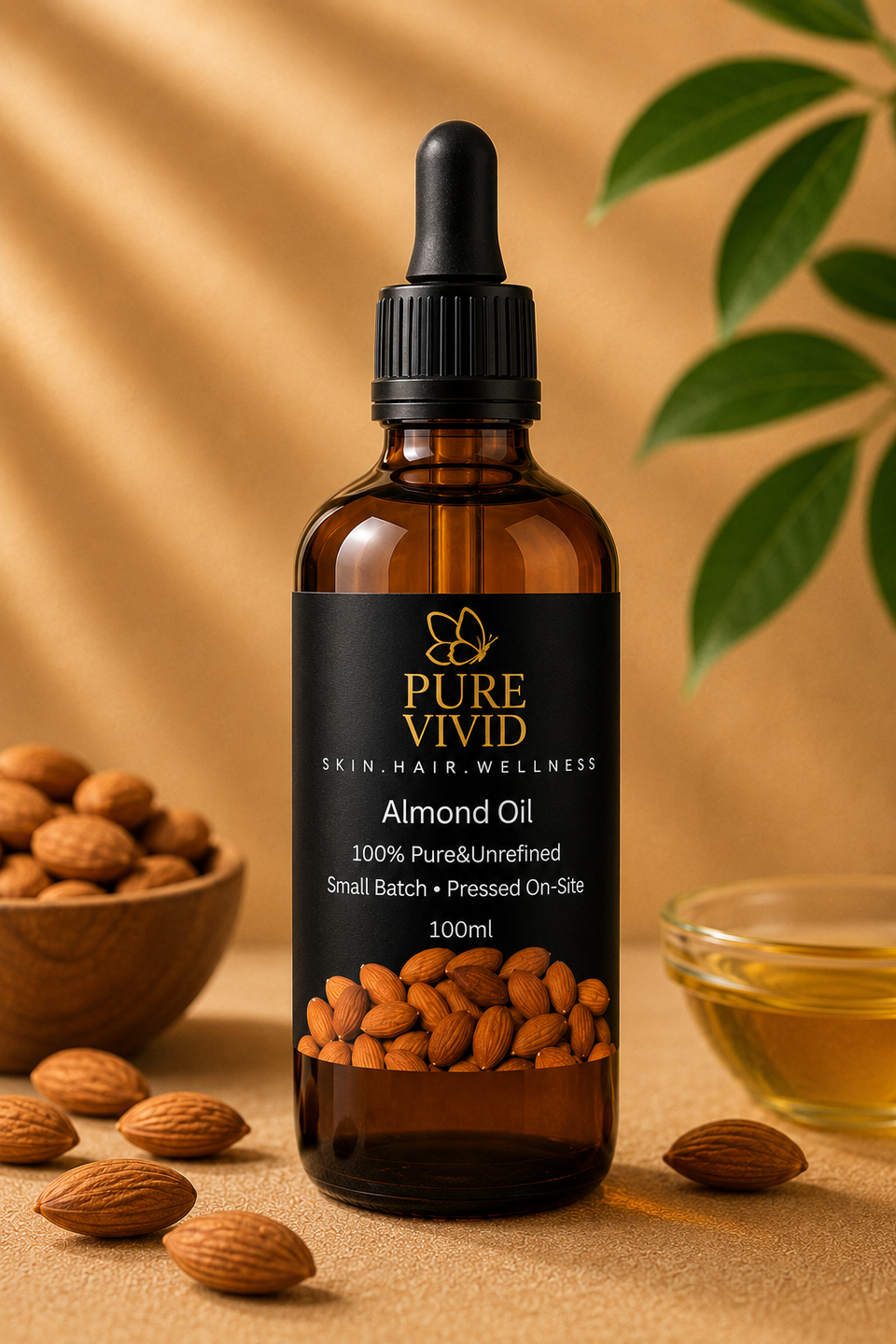 Home Extracted Almond Oil - 100ml