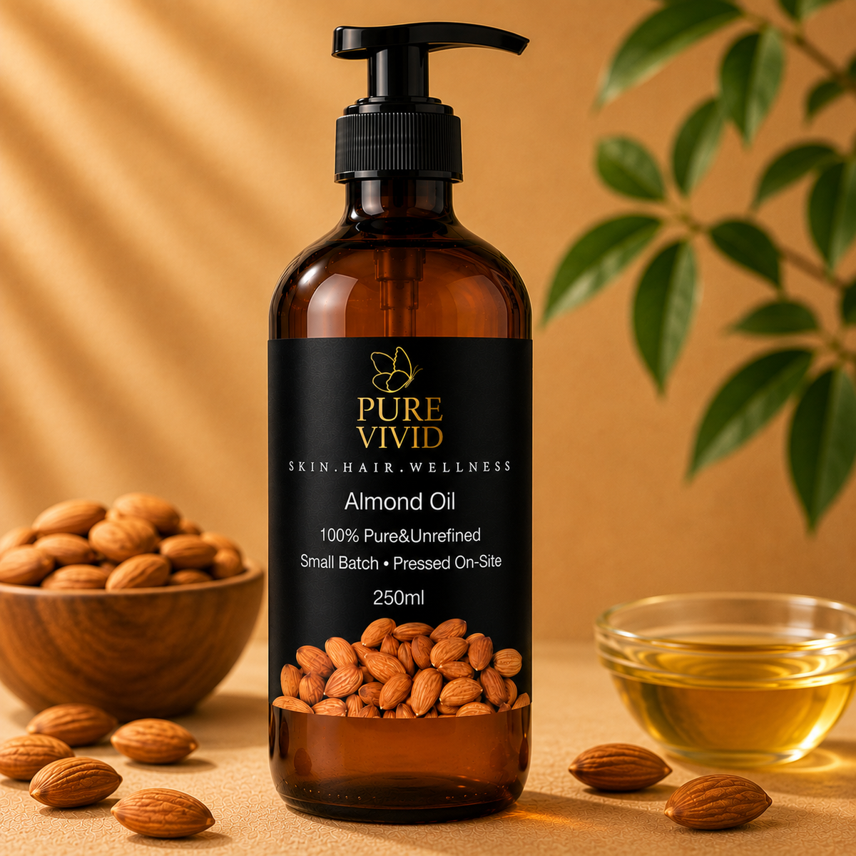 Home Extracted Almond Oil - 250ml