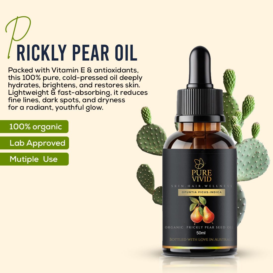 Organic Prickly Pear Oil - Image 2