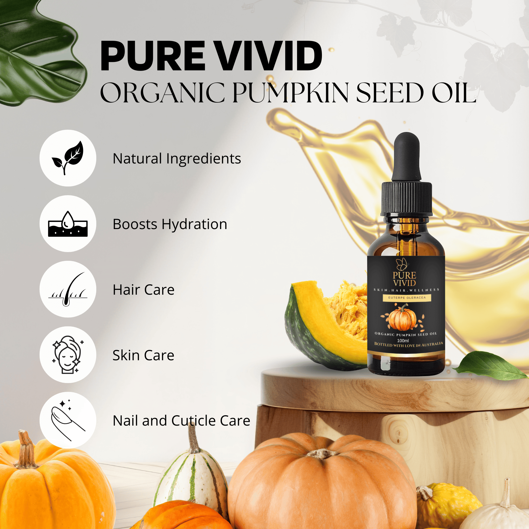 Organic Pumpkin Oil - Image 2