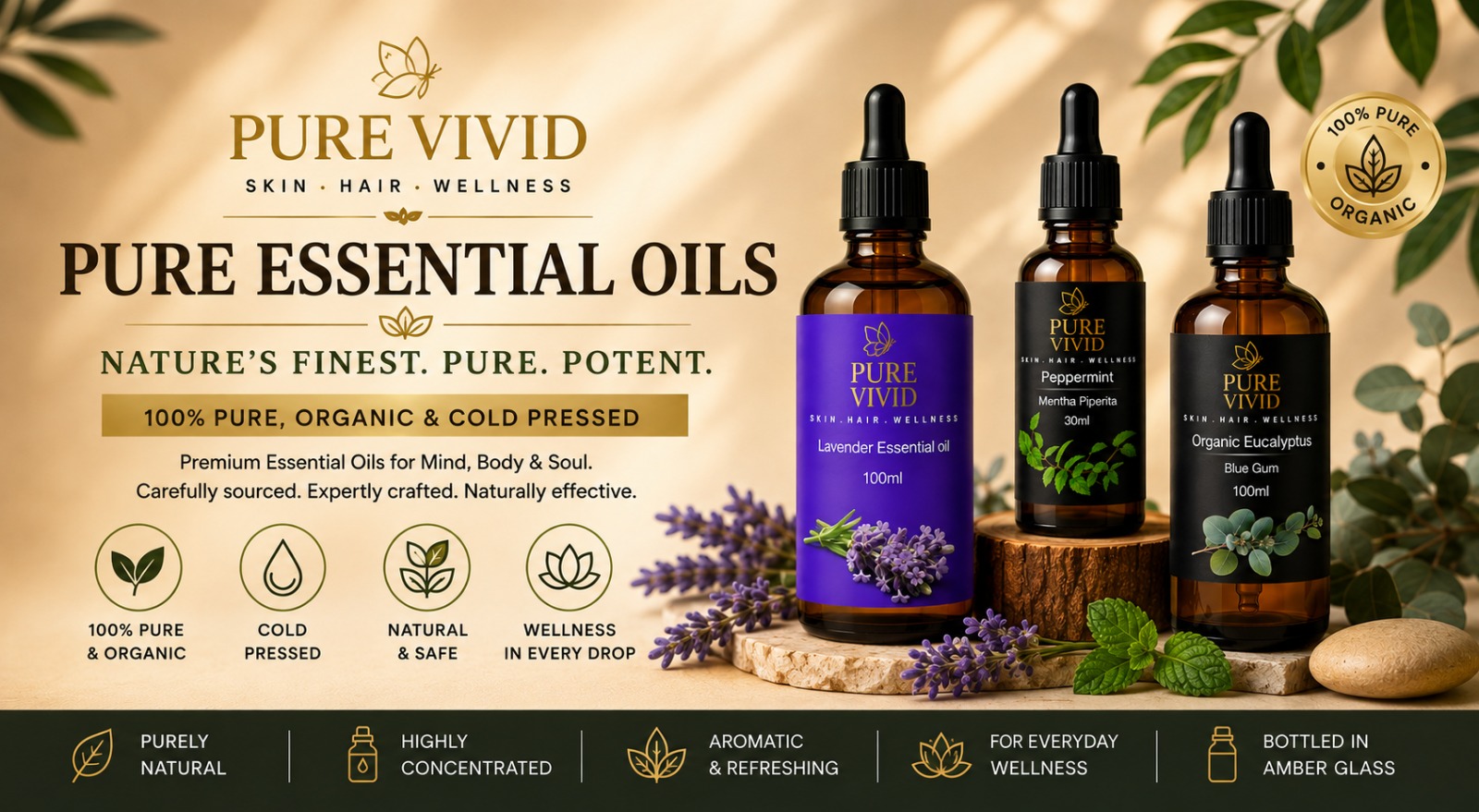 Organic Rosehip Oil — Pure Vivid Australia