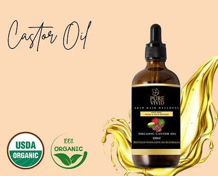 Organic Castor Oil — Pure Vivid Australia