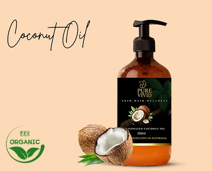 Organic Coconut Oil — Pure Vivid Australia